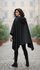 Black Shawl – Ultimate Warmth & Style for Every Outfit | كاب قصير