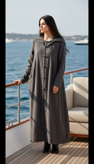 Premium Japanese Kaftan - Linen & Handcrafted Buttons |يابانى