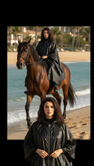 🖤 Waterproof Oiled Oversize Jacket with Large Hood – Black Only| لامع