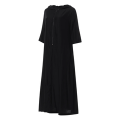 Long Waterproof Kaftan with Zipper – Practical & Stylish in All Sizes! تفته