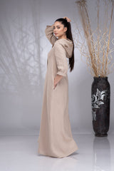 Italian Linen Kaftan – Wrinkle-Free & Versatile for Every Occasion