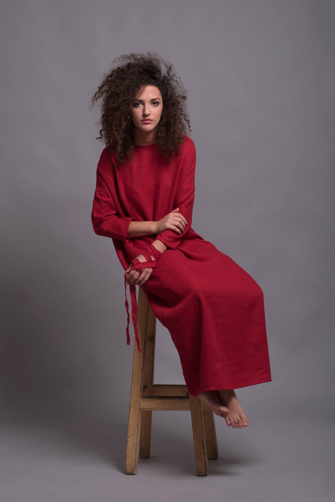 Linen Kaftan: Simple, Practical & Elegant