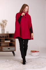 Elegant Winter Cape – Warmth & Luxury in One Piece - puncho