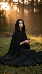 Dura/Chamois Cape: Royal Elegance for Every Occasion | كاب برباط ( اسود  -  احمر
