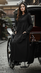 Premium Japanese Kaftan - Linen & Handcrafted Buttons |يابانى