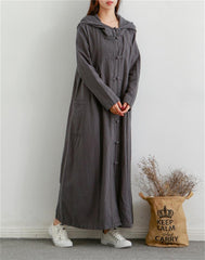 Premium Japanese Kaftan - Italian Linen & Handcrafted Buttons