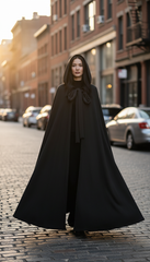 Dura/Chamois Cape: Royal Elegance for Every Occasion | كاب برباط ( اسود  -  احمر