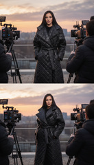 Long Puff Jacket: The Ultimate Solution for Cold & Snow | بالطو بامب