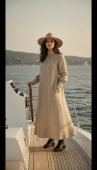 Linen Dress – Wrinkle-Resistant Design with Hidden Pockets | هاى كول
