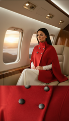 Elegant Winter Cape – Warmth & Luxury in One Piece - puncho| بانشو