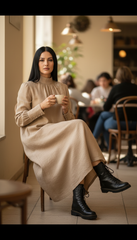 Linen Dress – Wrinkle-Resistant Design with Hidden Pockets | هاى كول