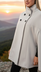 Elegant Winter Cape – Warmth & Luxury in One Piece - puncho| بانشو