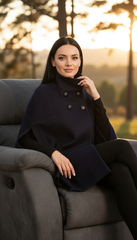 Elegant Winter Cape – Warmth & Luxury in One Piece - puncho| بانشو