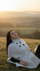 Elegant Winter Cape – Warmth & Luxury in One Piece - puncho| بانشو