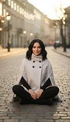 Elegant Winter Cape – Warmth & Luxury in One Piece - puncho| بانشو