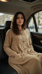 Premium Japanese Kaftan - Linen & Handcrafted Buttons |يابانى