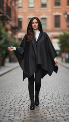 Black Shawl – Ultimate Warmth & Style for Every Outfit | كاب قصير