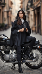 Black Shawl – Ultimate Warmth & Style for Every Outfit | كاب قصير