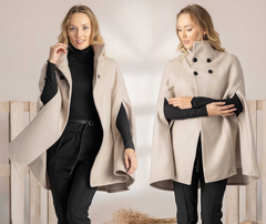 Elegant Winter Cape – Warmth & Luxury in One Piece - puncho