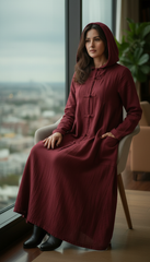 Premium Japanese Kaftan - Linen & Handcrafted Buttons |يابانى