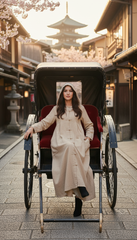 Premium Japanese Kaftan - Linen & Handcrafted Buttons |يابانى