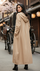 Premium Japanese Kaftan - Linen & Handcrafted Buttons |يابانى
