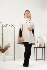 Elegant Winter Cape – Warmth & Luxury in One Piece - puncho