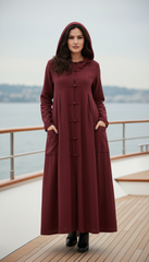 Premium Japanese Kaftan - Linen & Handcrafted Buttons |يابانى