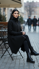 Winter Jacket with Suede – Elegant & Practical for Every Occasion | جاكت سوسته