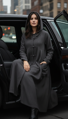 Premium Japanese Kaftan - Linen & Handcrafted Buttons |يابانى