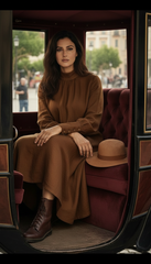 Linen Dress – Wrinkle-Resistant Design with Hidden Pockets | هاى كول