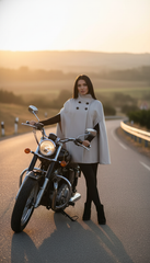 Elegant Winter Cape – Warmth & Luxury in One Piece - puncho| بانشو