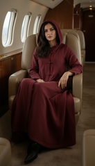 Premium Japanese Kaftan - Linen & Handcrafted Buttons |يابانى