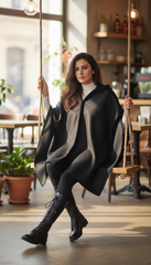 Black Shawl – Ultimate Warmth & Style for Every Outfit | كاب قصير