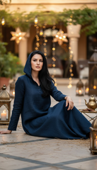 Linen Kaftan – Wrinkle-Free & Versatile for Every Occasion | مقفول