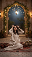 Linen Kaftan – Wrinkle-Free & Versatile for Every Occasion | مقفول