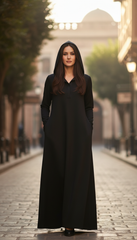 Linen Kaftan – Wrinkle-Free & Versatile for Every Occasion | مقفول