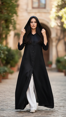 Italian Linen Kaftan – Versatile & Stylish for Every Occasion| مفتوح زراير