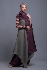 Versatile Linen Outfits – Sleeveless Dress with Side Pockets & Mix-and-Match Pieces_ سمبوكسه