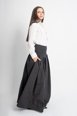Long Skirt with Side Pockets – All Seasons Wear_ باسكت ساده