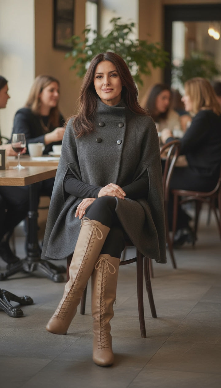 Winter Cape – Warmth & Luxury in One Piece | بانشو